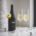 Coffret Découverte Sparkling Tea Lao, bouteilles Gyokuro Okabe et Mucha Tie Guan Yin, bulles de thé premium Québec, bouteille en contexte